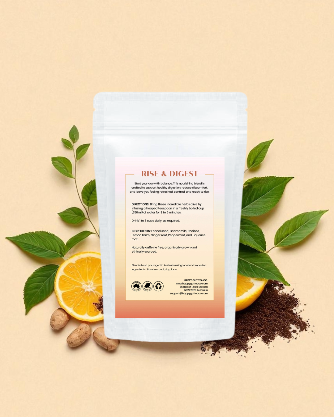 Rise & Digest Gut - Happy morning fuel